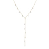 Wholesale Fashion Geometric Stainless Steel Yshaped Tassel Necklace Plated With Gold For Women