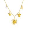 Wholesale Fashion Goldplated Stainless Steel Animalshaped Pendant Necklace For Women