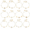 Wholesale Fashion Heart Shape Stainless Steel Electroplated Women's Love Bracelet