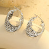 Wholesale Fashion Highgrade Stainless Steel 18K Gold Plated Hollow Geometric Earrings With Electroplating