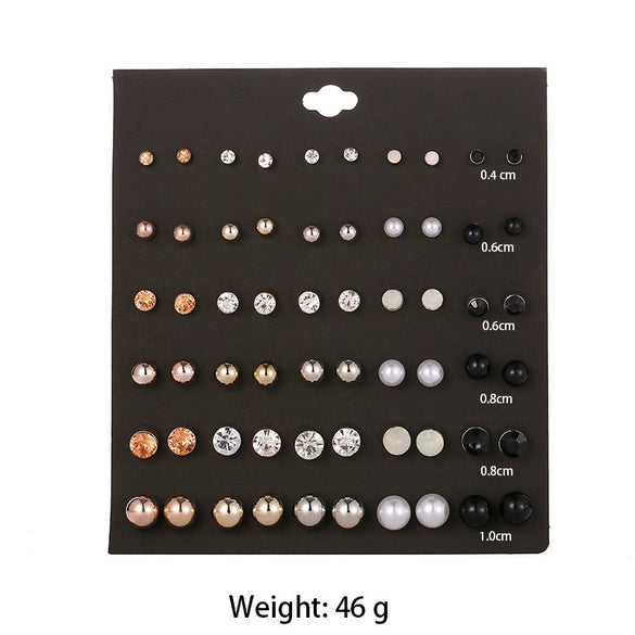 Wholesale Fashion Jewelry Alloy Earrings With Geometric Pattern And Electroplating Design