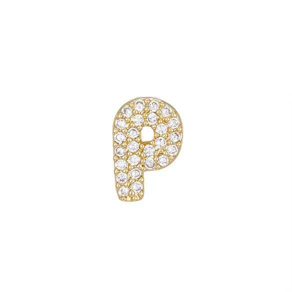 Wholesale Fashion Jewelry Copper Letter Pendant Clavicle Chain With Electroplating