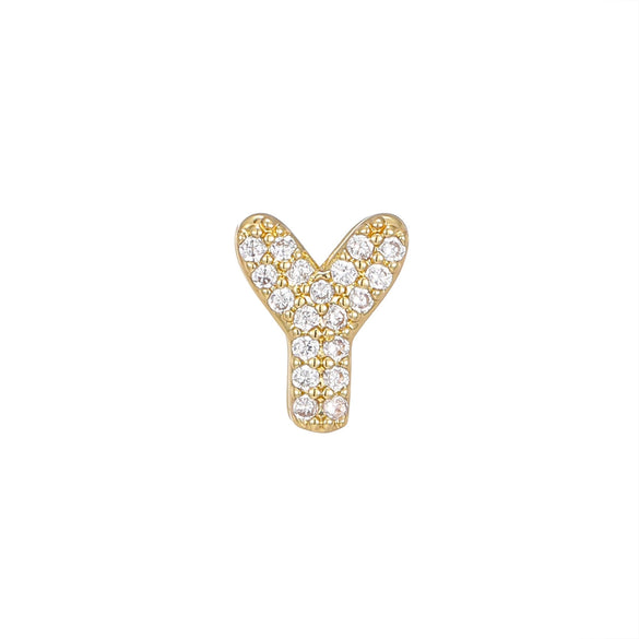 Wholesale Fashion Jewelry Copper Letter Pendant Clavicle Chain With Electroplating