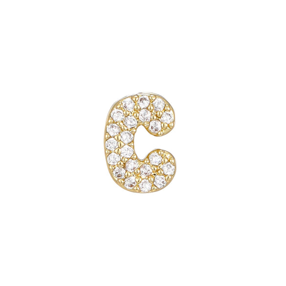 Wholesale Fashion Jewelry Copper Letter Pendant Clavicle Chain With Electroplating