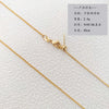 Wholesale Fashion Jewelry Copper Letter Pendant Clavicle Chain With Electroplating