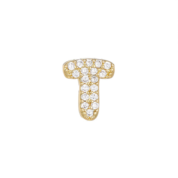 Wholesale Fashion Jewelry Copper Letter Pendant Clavicle Chain With Electroplating