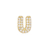 Wholesale Fashion Jewelry Copper Letter Pendant Clavicle Chain With Electroplating
