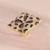 Wholesale Fashion Jewelry Copper Ring With Geometric Leopard And Snake Print Electroplated For Women