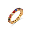 Wholesale Fashion Jewelry Stainless Steel Gold Plated Earrings Necklace And Joker Ring With Heart Water Drop Bell Patterns