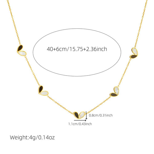 Wholesale Fashion Jewelry Stainless Steel Heart Pendant Earrings Necklaces And Bracelets Set With Love Water Drops Bells Pattern Electroplated