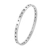 Wholesale Fashion Ladies Stainless Steel Hollow Fivepointed Star Buckle Bracelet With Electroplating Treatment