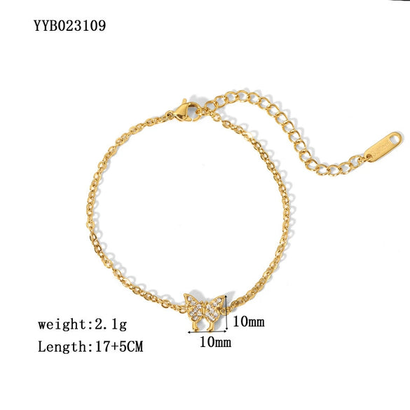 Wholesale Fashion Ladies Unisex Titanium Steel Bracelet With Geometric Design And Vacuum Real Gold Electroplating In Pvd Furnace
