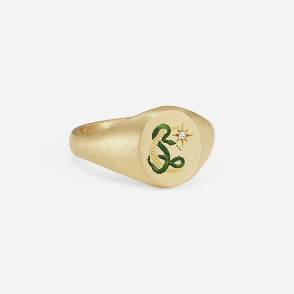 Wholesale Fashion Lion Mermaid Love Painted Stainless Steel Ring With Furnace Vacuum Plating And Animal Zodiac Pattern