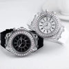 Wholesale Fashion Luminous Quartz Sports Watch Plastic Case Silicone Strap Stainless Steel Buckle Round Dial