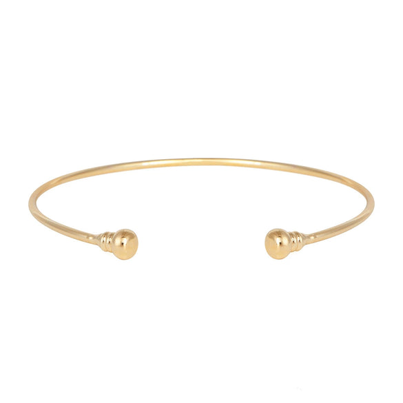 Wholesale Fashion Metal Geometric Armband Bracelet With Electroplating