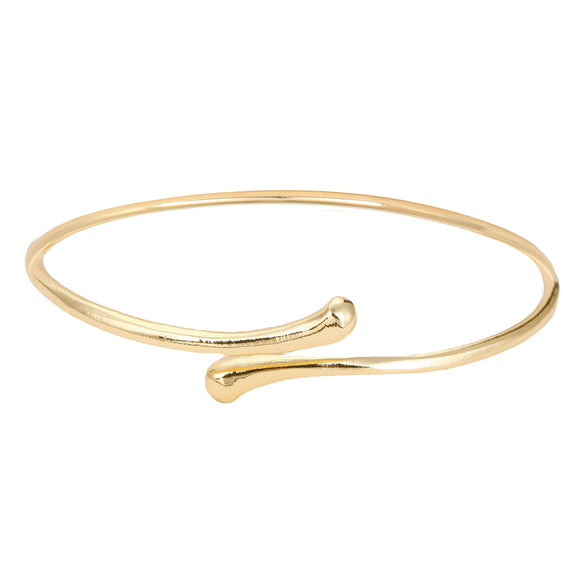 Wholesale Fashion Metal Geometric Armband Bracelet With Electroplating