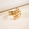 Wholesale Fashion Metal Hollow Exaggerated Opening Alloy Bracelet For Women With Geometric Design