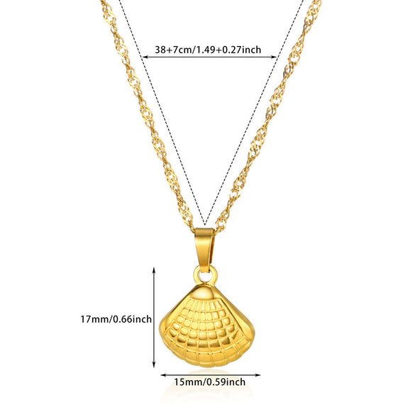 Wholesale Fashion Necklace Stainless Steel 18K Gold Electroplated Heartshaped Butterfly Pendant