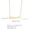 Wholesale Fashion Necklace Stainless Steel Love Letter Pendant With Electroplating And Geometric Pattern