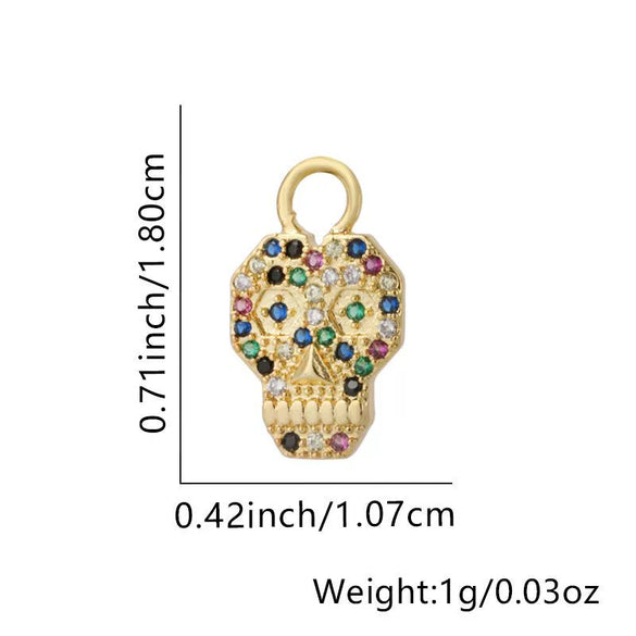 Wholesale Fashion Niche Design Copper Necklace With Cross Tripod Rhombus Geometric Pendant And Electroplating