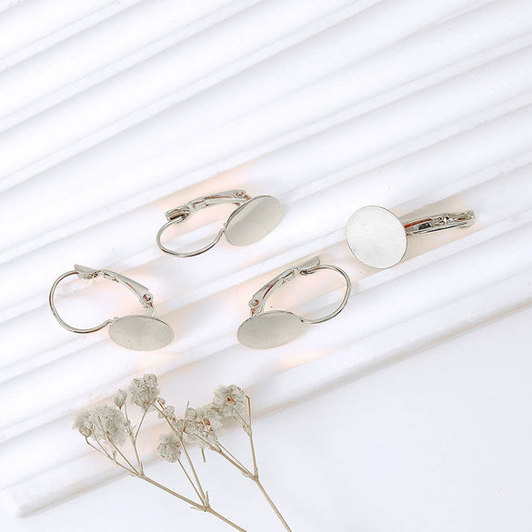 Wholesale Fashion Ol Style Copper Ear Buckle Accessories Electroplated Diy Handmade Earring Material