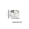 Wholesale Fashion Retro Multilayer Titanium Steel Ring With Crown Moon Heart Flower Leaf Letter Number Text Shape For Women