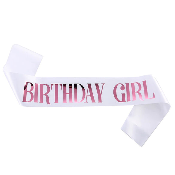 Wholesale Fashion Shoulder Strap Etiquette Belt In Pink And Purple For Birthday Party Made Of Sardine With Color Printing