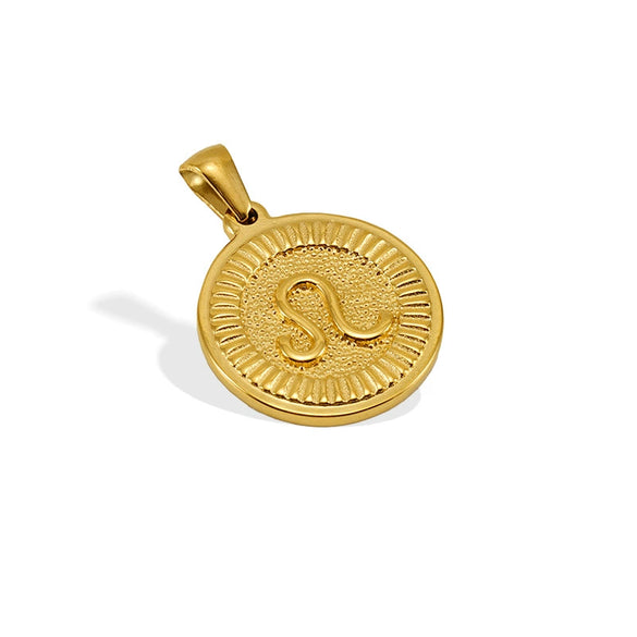 Wholesale Fashion Simple Constellation Pendant Necklace For Men And Women Made Of Stainless Steel With Electroplating Treatment