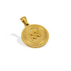 Wholesale Fashion Simple Constellation Pendant Necklace For Men And Women Made Of Stainless Steel With Electroplating Treatment