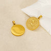 Wholesale Fashion Simple Stainless Steel Constellation Single Pendant With Electroplating For Men And Women