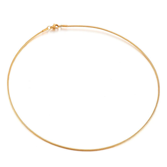 Wholesale Fashion Simple Titanium Steel Square Ring Rhinestone Necklace With Geometric Styling For Women