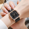 Wholesale Fashion Square Quartz Watch With Silicone Strap Alloy Case And Stainless Steel Buckle For Men And Women
