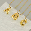 Wholesale Fashion Stainless Steel And Titanium Steel Letter Snake Bone Chain Necklace With Polishing Treatment