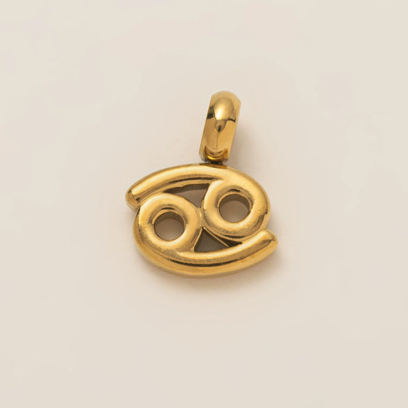 Wholesale Fashion Stainless Steel And Titanium Steel Twelve Constellation Pendant Necklace With Vacuum Plating Color Retention