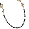 Wholesale Fashion Stainless Steel Crystal Beads Heart Shape Necklace For Women