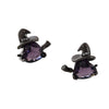 Wholesale Fashion Trendy Halloween Broom Hat Earrings Ear Clips Copper Electroplated Unisex Accessories