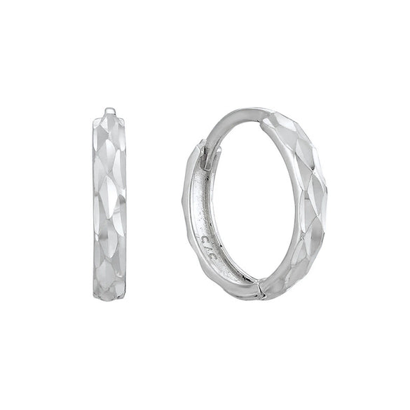 Wholesale Fashion Versatile Retro Elegant Geometric Ushape Silver Needle Copper Hoop Earrings For Women With Electroplating