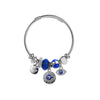 Wholesale Fashionable Allmatch Diamondembedded Heart Shape Alloy Stainless Steel Adjustable Unisex Bracelet