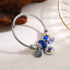 Wholesale Fashionable Allmatch Diamondembedded Heart Shape Alloy Stainless Steel Adjustable Unisex Bracelet