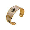 Wholesale Fashionable Geometry Stainless Steel Dripping Oil Open Bracelet