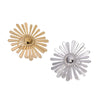 Wholesale Fashionable Gold Electroplated Geometric Stainless Steel Women's Ring