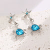 Wholesale Fashionable Ocean Series Turtle Copper Ring Electroplated For Women