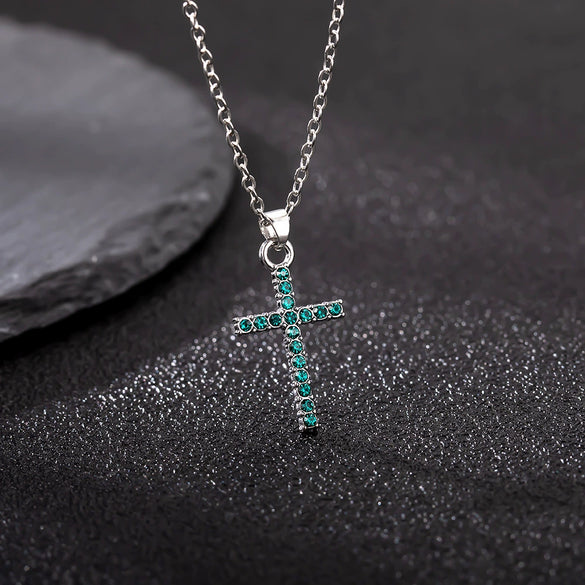 Wholesale Fashionable Rhinestone Necklace For Women With Geometric Pattern Made Of Alloy And Velvet Belt Electroplated
