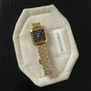 Wholesale Fashionable Square Dial Stainless Steel Quartz Wristwatch For Women