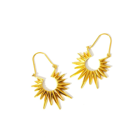 Wholesale Fashionable Titanium Steel Necklace With Sunflower Pendant And O Chain Vacuum Real Gold Electroplated In Pvd Furnace