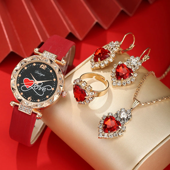 Wholesale Female Casual Retro Watch With Imitation Leather Strap Alloy Case Round Dial And Metal Buckle