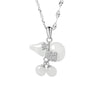 Wholesale Female Gourd Clavicle Chain Necklace 925 Sterling Silver With Hetian Jade Gourd Pendant Electroplated