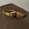 Wholesale Female Medieval Style Metal Case Quartz Ankora Red Watch