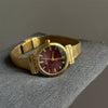 Wholesale Female Medieval Style Metal Case Quartz Ankora Red Watch