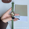 Wholesale Female Retro Square Alloy Case Ordinary Glass Mirror Leisure Student Watch